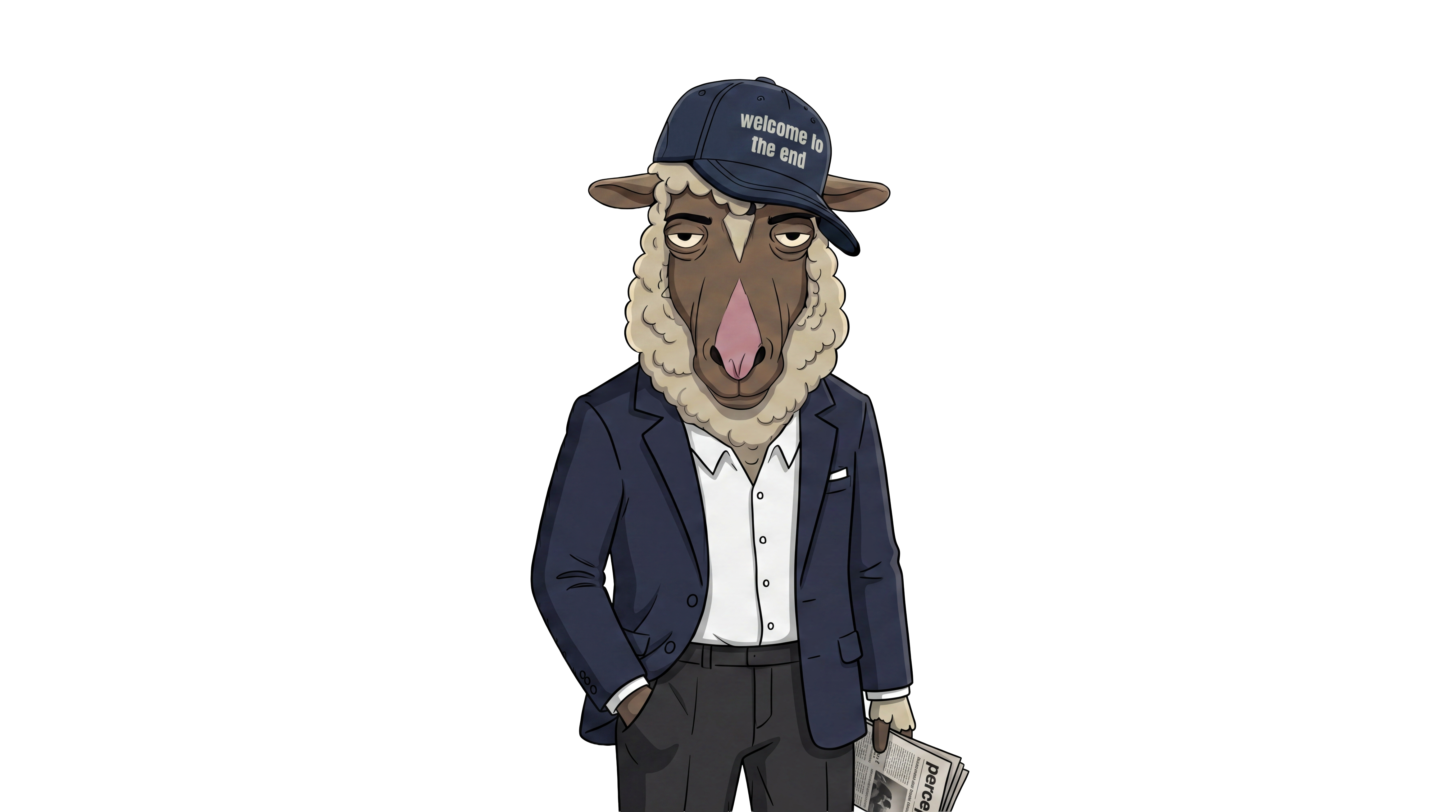 Shep, perceptiondaily mascot